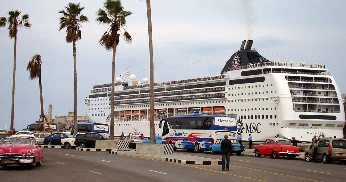 Puerto de La Habana recibiendo cruceristas © CiberCuba