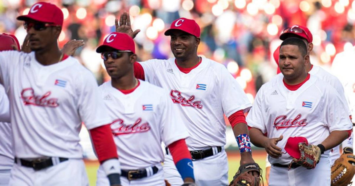 Equipo Cuba en la Serie del Caribe © Prensa Latina