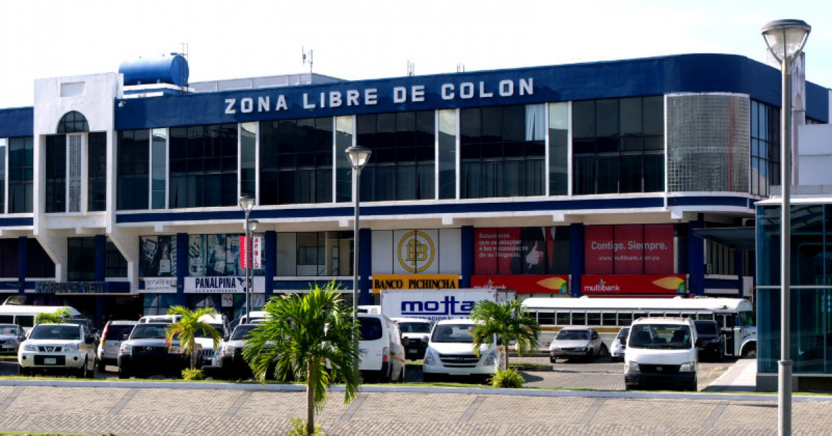 Vista exterior de la Zona Libre de Colón en Panamá © Wikimedia Commons