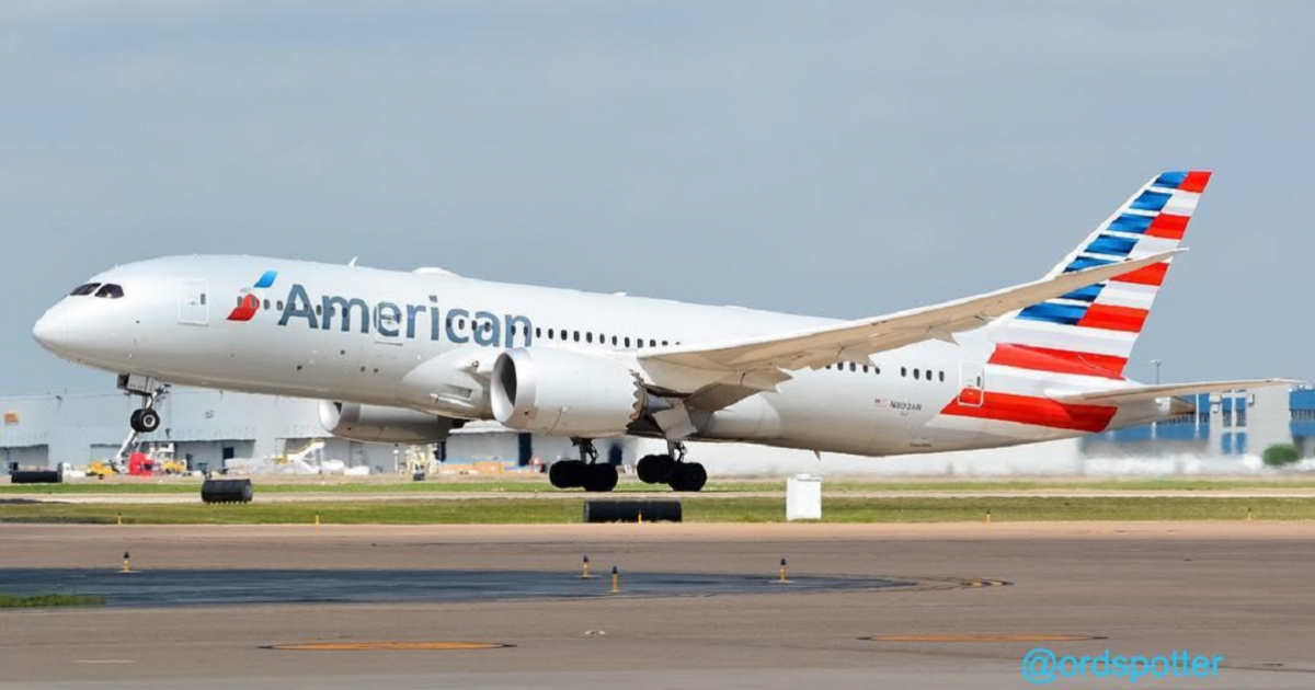 American Airlines reducirá sus operaciones en Cuba por "baja demanda" © Twitter/@ordspotter