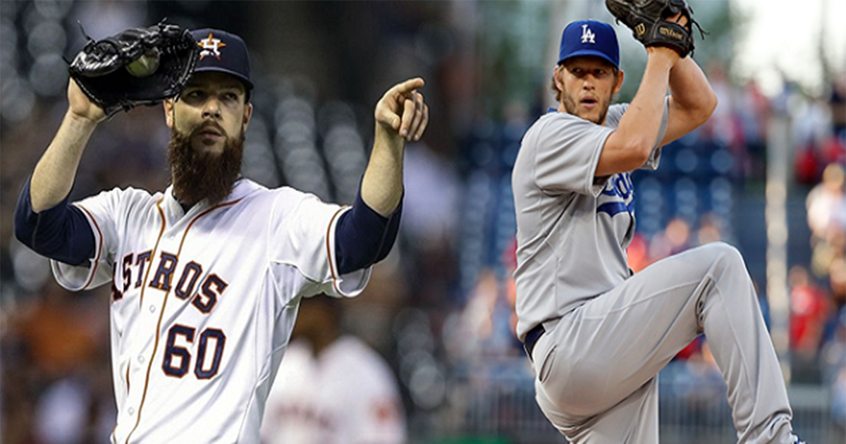 Clayton Kershaw v/s Dallas Keuchel © The Sports Post