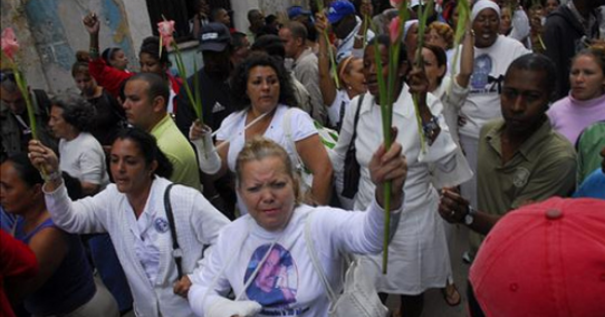 Damas de Blanco en protesta pacífica en Cuba © Flickr Creative Commons