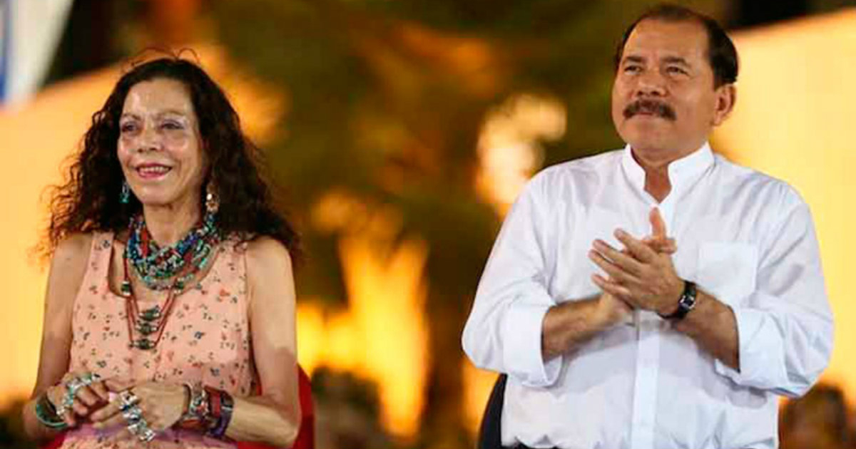 Rosario Murillo (i) y Daniel Ortega (d) © Prensa Latina