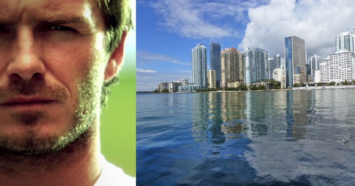 David Beckham y Miami © Search Creative Commons