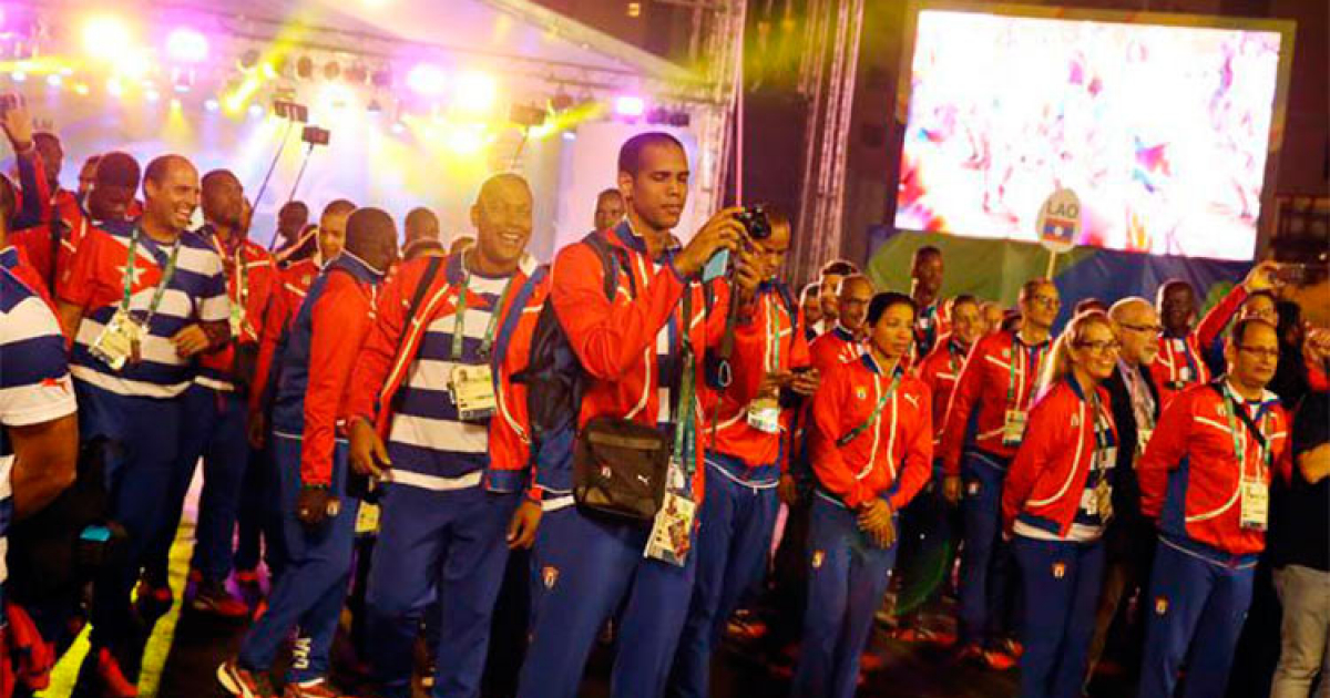 Delegacion deportiva cubana © Vanguardia.cu