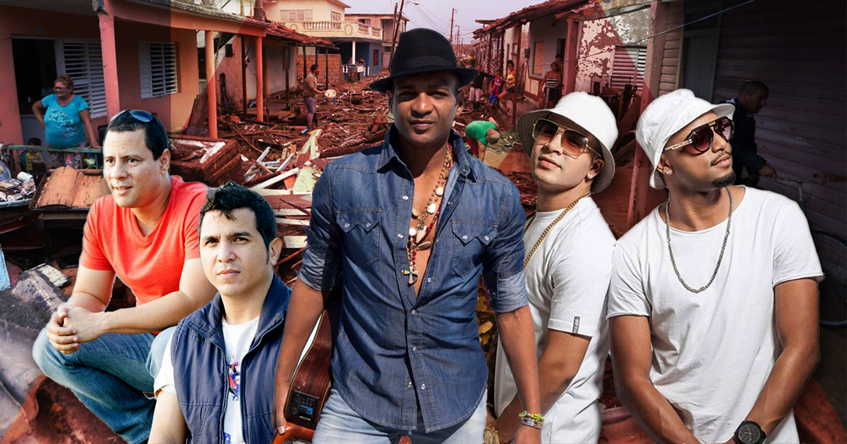 Descemer, Yomil, Dany, Buena Fe © Collage de CiberCuba