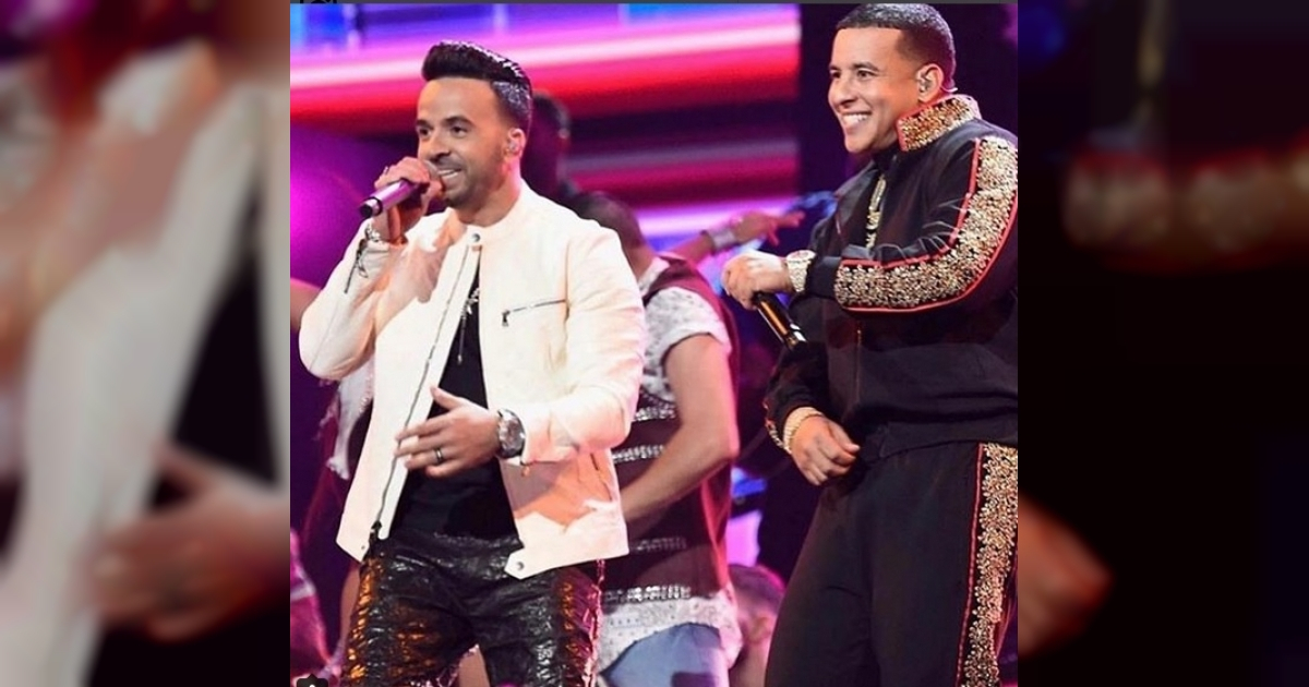 Luis Fonsi y Daddy Yankee en los Grammy 2018 © Daddy Yankee / Instagram