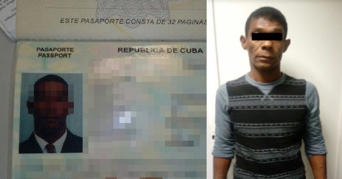Cubano detenido en México © https://twitter.com/SSP_CDMX