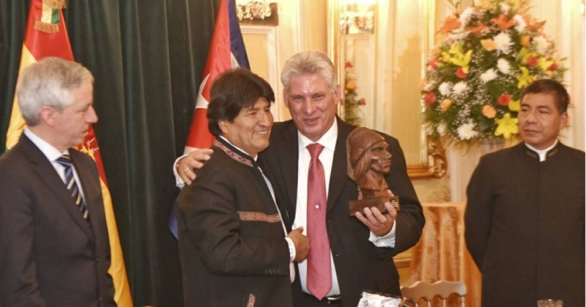 Imagen de archivo de la visita de Díaz-Canel a Bolivia © Cubadebate