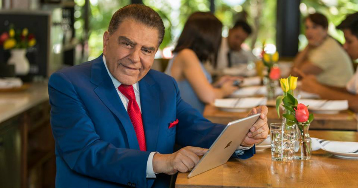 El presentador Mario Kreutzberger Blumenfeld, conocido como Don Francisco. © Don FranciscoTV / Facebook