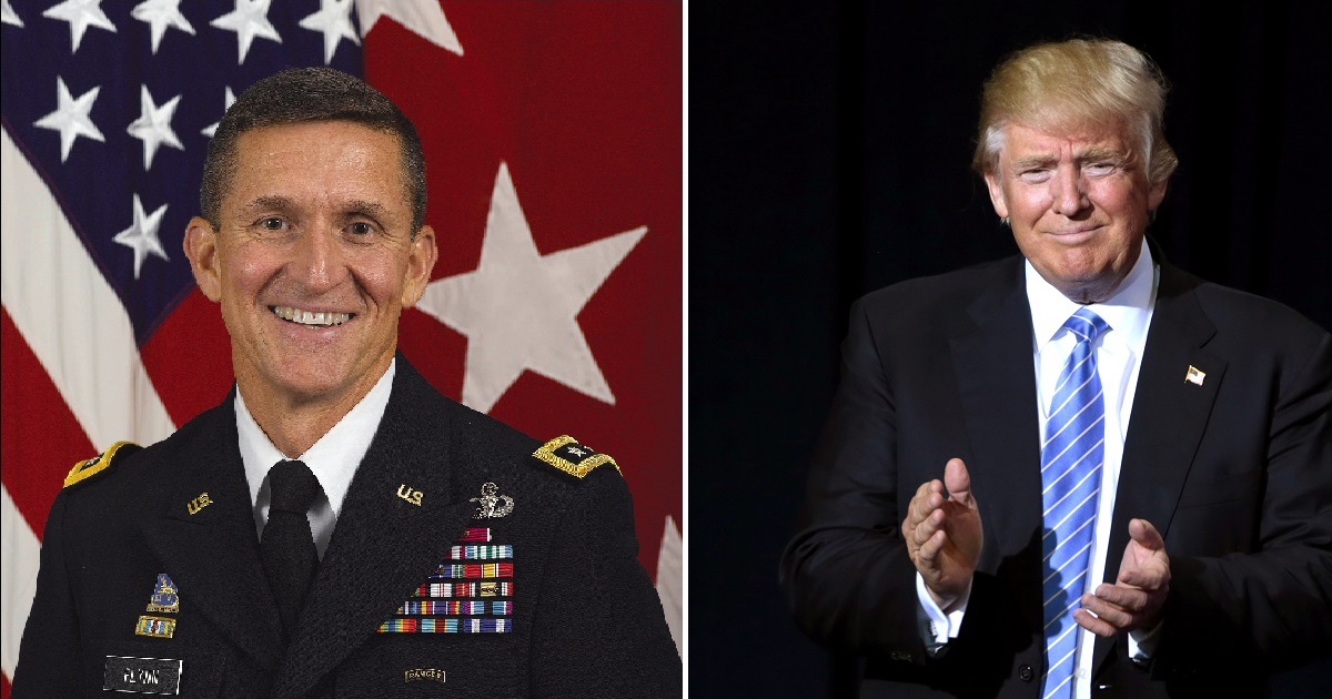 Michael Flynn y Donald Trump © Search Creative Commons
