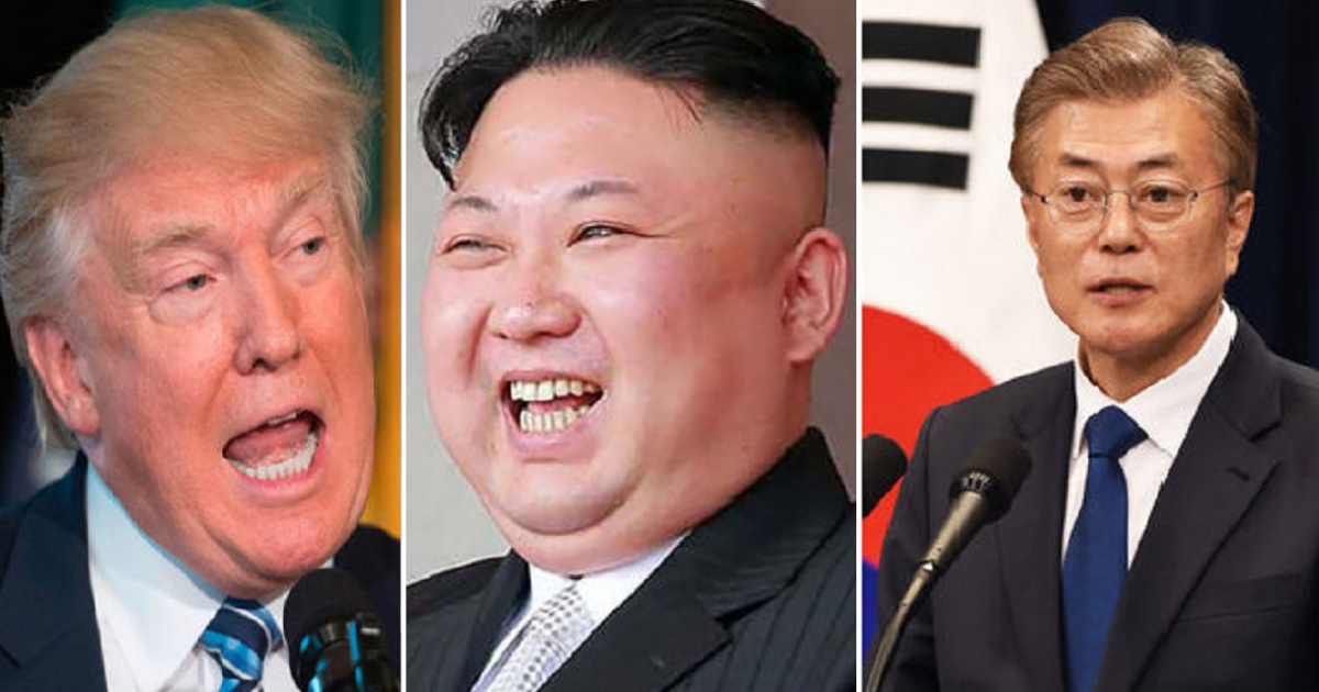 Trump, Corea del Norte y Corea del Sur © Daily Express