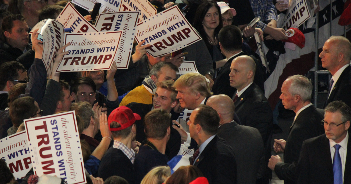Donald Trump durante la campaña en 2016 (Imagen de Archivo) © Pixabay Free Pictures