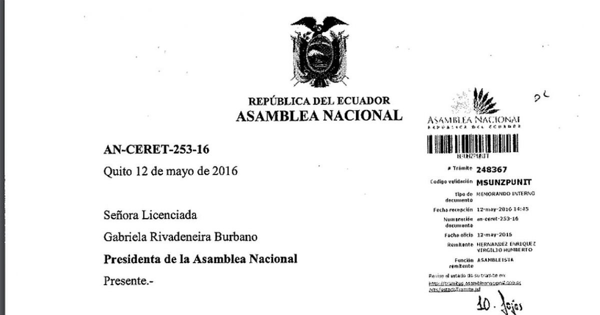 Ley de ayuda a damnificados por terremoto en ecuador © Oficializada en Registro Oficial Ecuatoriano, ley de ayuda a damnificados por terremoto