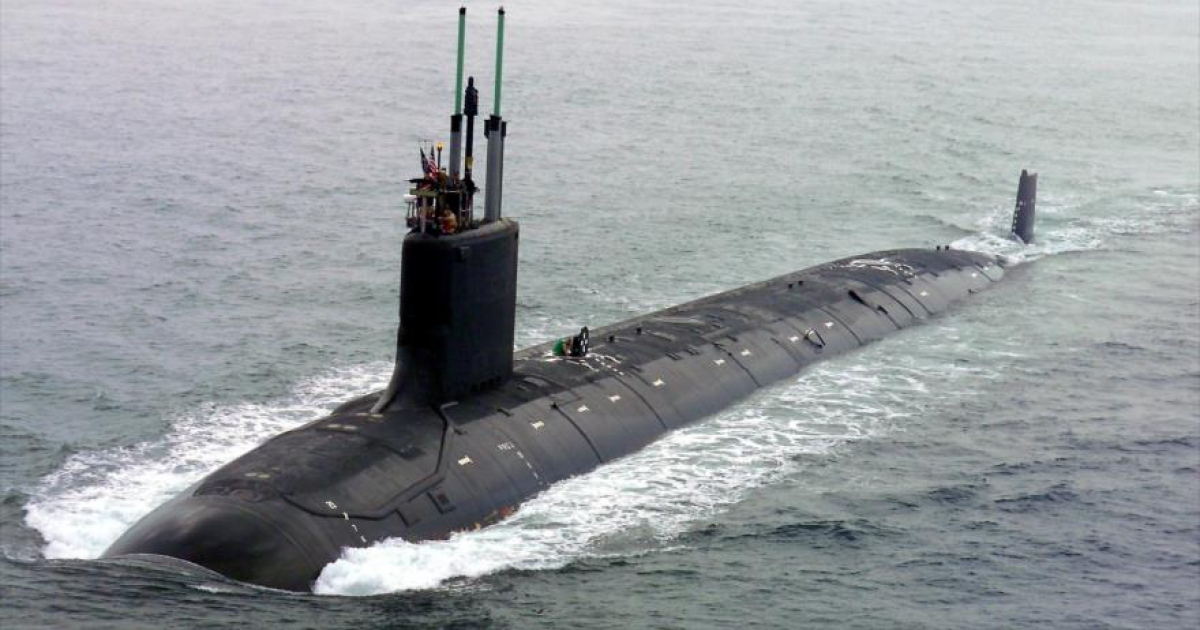 Submarino de EEUU surcando los mares camino de Corea del Norte © Hispan TV