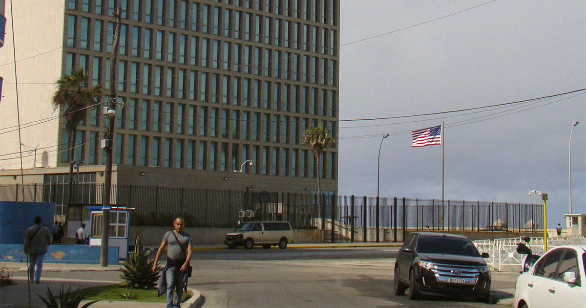 Sede de la Embajada de Estados Unidos en La Habana © CiberCuba