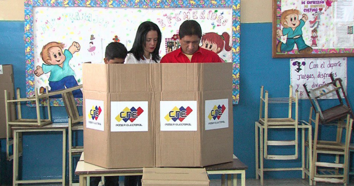 Elecciones en Venezuela © Twitter / Argenis Chavez