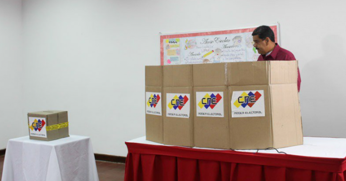 Elecciones en Venezuela © Twitter / Nicolás Maduro