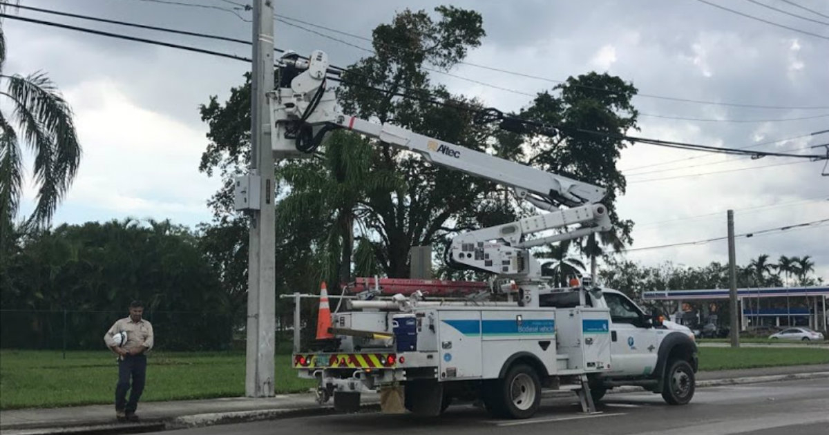 Problemas electricidad en Florida tras paso huracán Irma © CiberCuba