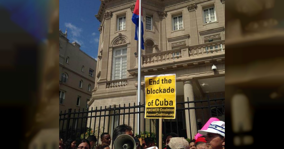 Embajada de Cuba en Washington © Granma