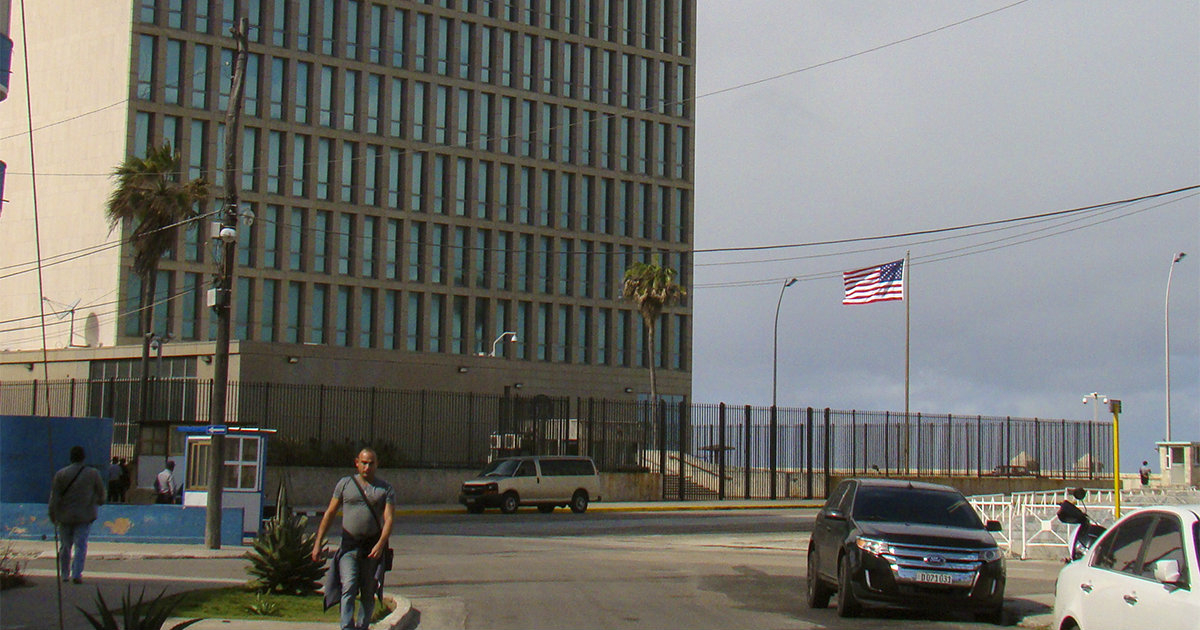 Embajada de Estados Unidos en Cuba. © CiberCuba