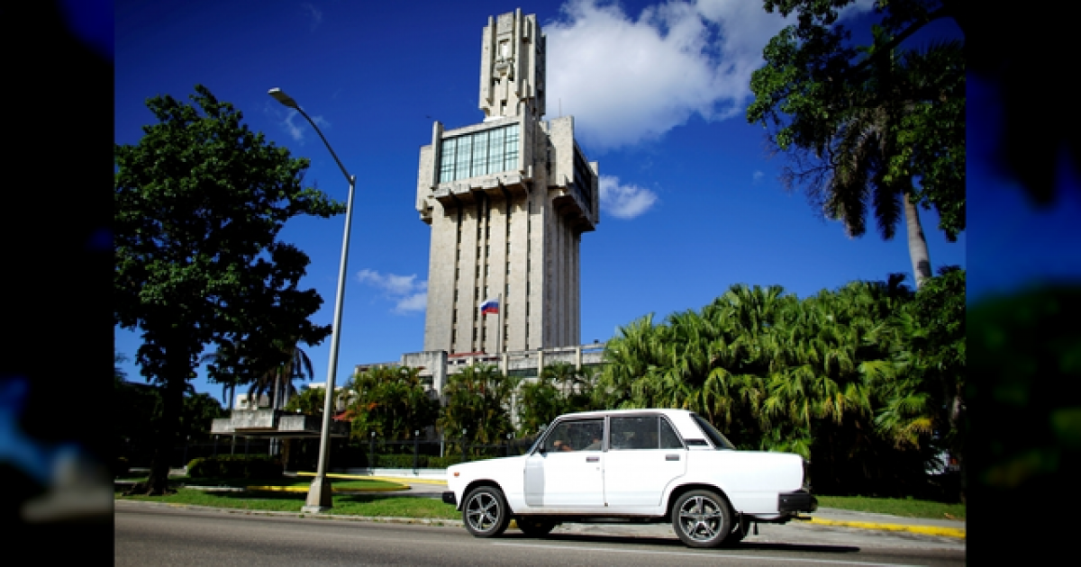 Embajada de Rusia en La Habana © Reuters/AlexandreMeneghini