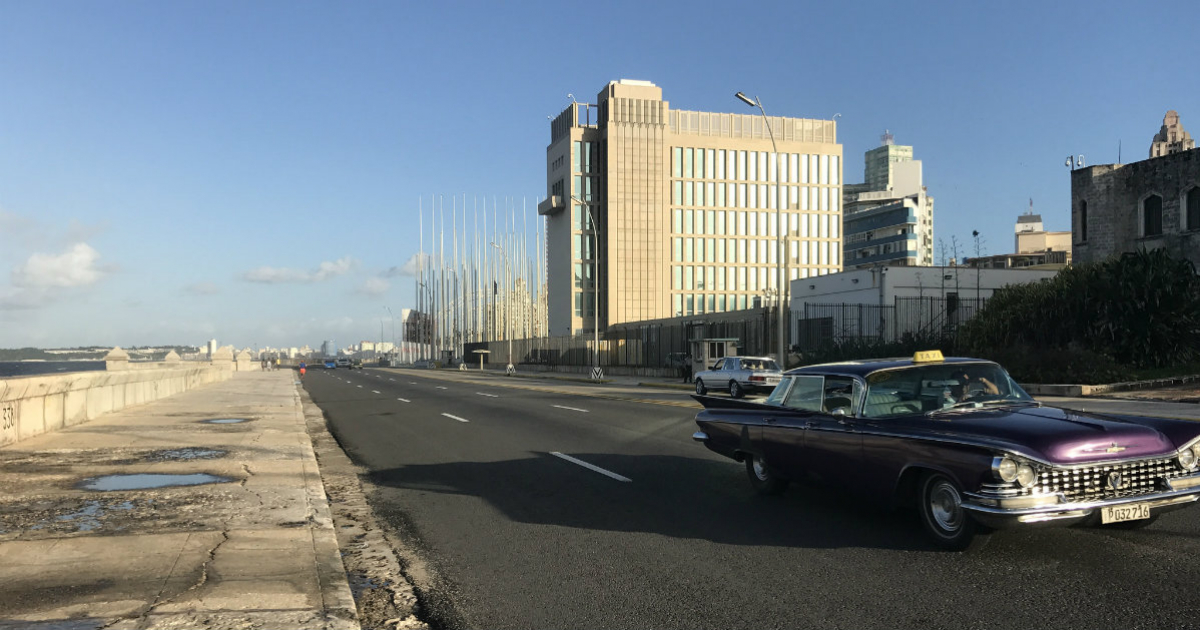 Embajada de Estados Unidos en La Habana. © CiberCuba.