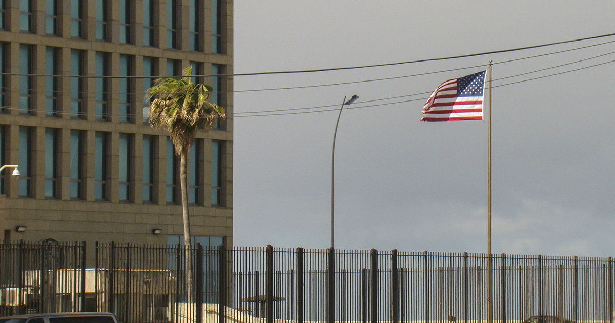 Embajada de los Estados Unidos en La Habana. © CiberCuba
