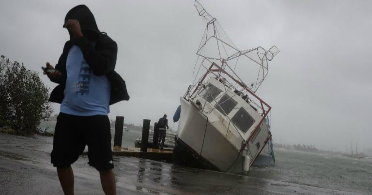 Huracán Irma en Florida © Twitter/ElNuevoDia