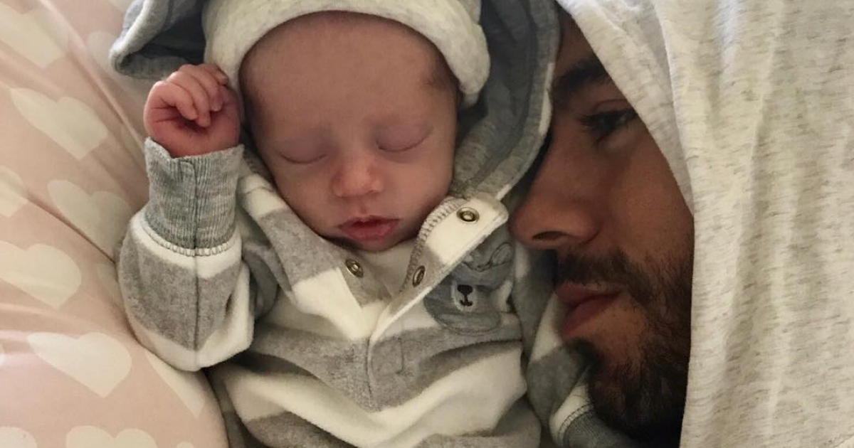 Enrique Iglesias y su bebé © Enrique Iglesias / Instagram 