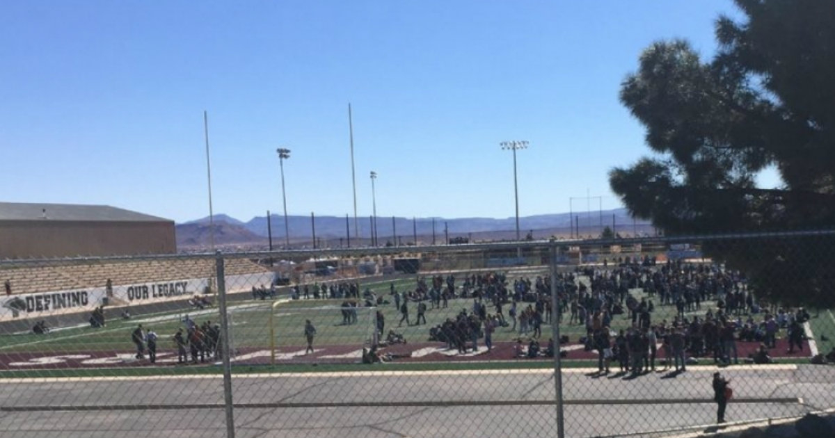 Escuela Pine View, en Saint George, en Utah © Twitter/ Spencer Ricks