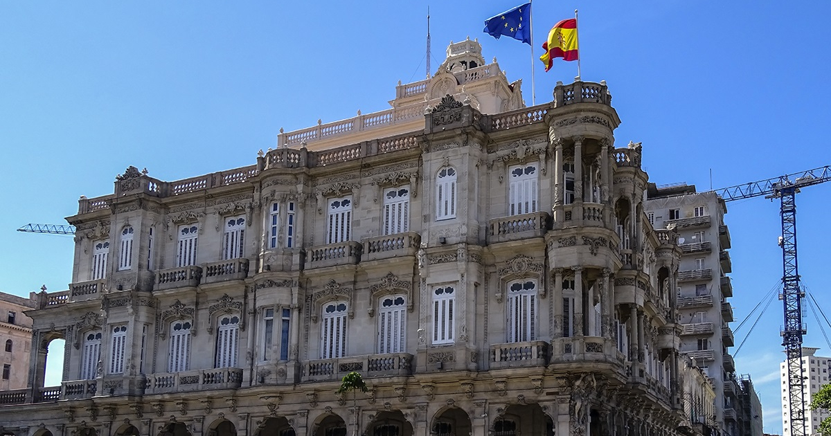 Embajada de España en Cuba © CiberCuba