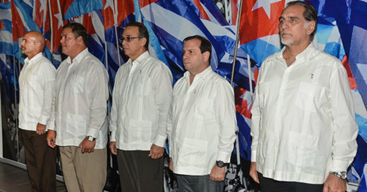 LOs cinco espías cubanos. © Cubadebate.