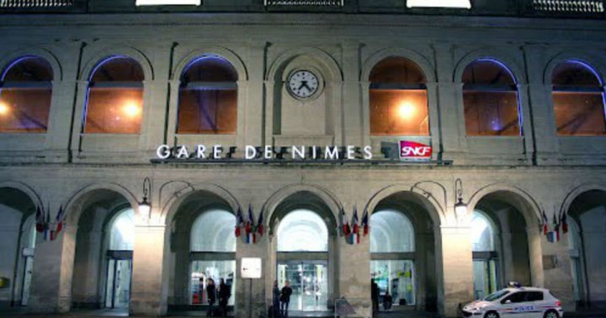 Estación de Nimes, Francia © Referencial