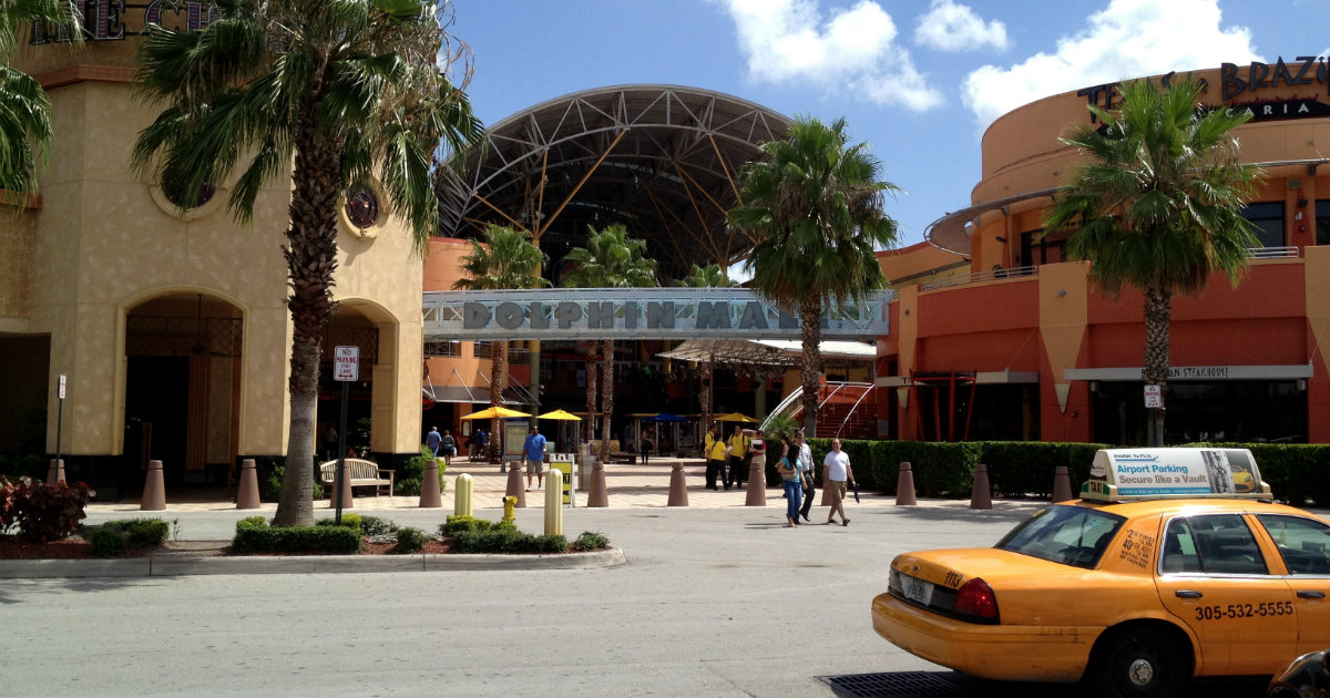 El centro comercial Dolphin Mall de Miami en una imagen de archivo © Wikimedia Commons