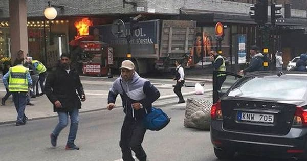 atentado en Estocolmo © infobae.com