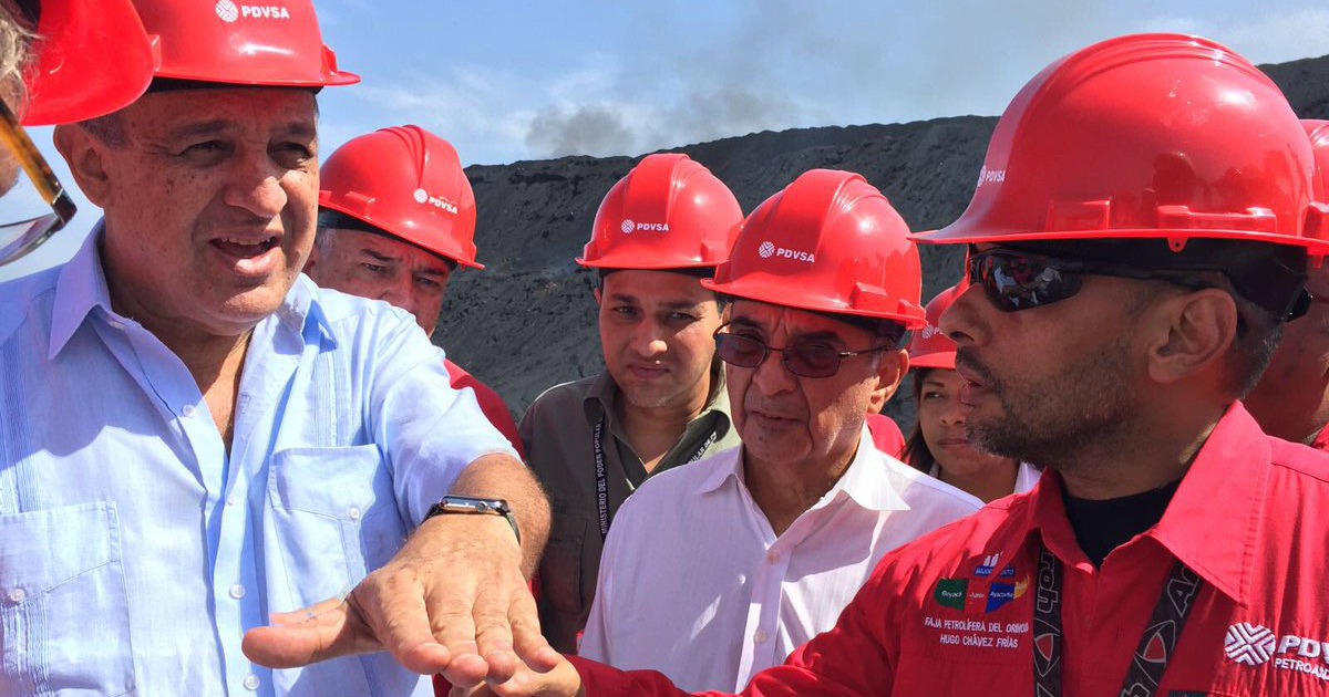 El ex ministro del Petróleo Eulogio del Pino. © Eulogio del Pino / Twitter