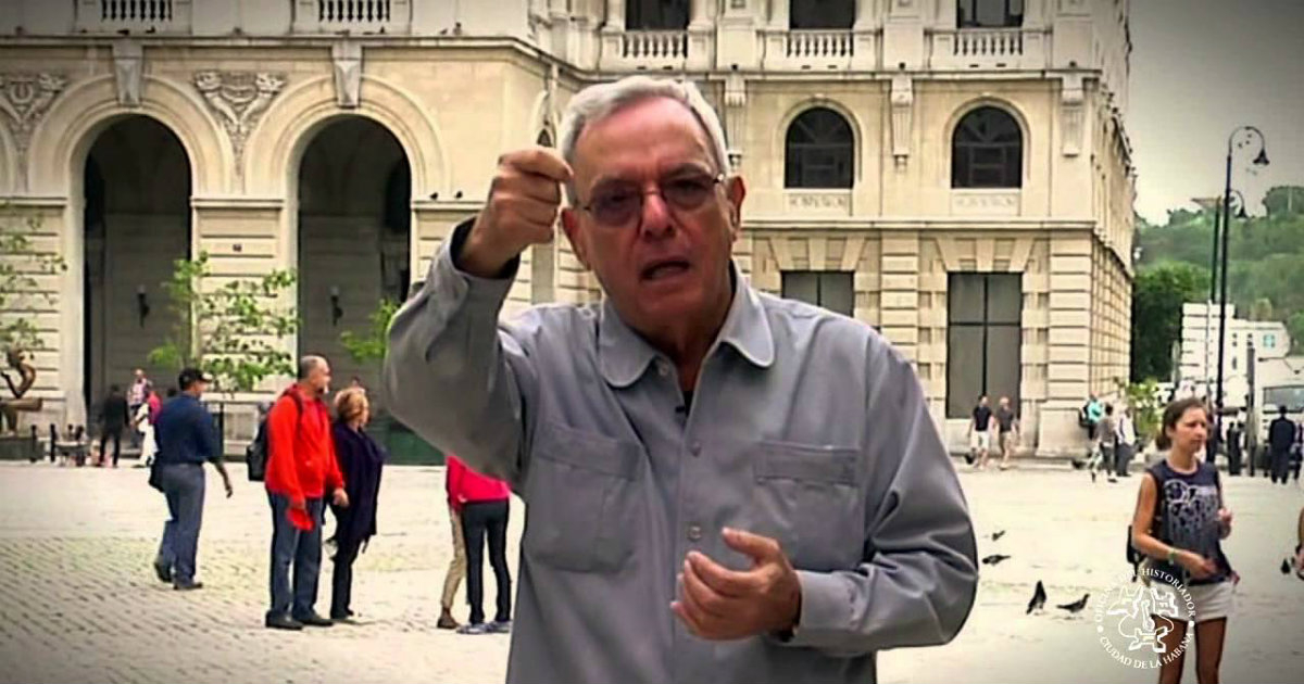 Eusebio Leal Spengler en una imagen de archivo © Youtube / Visión Habana