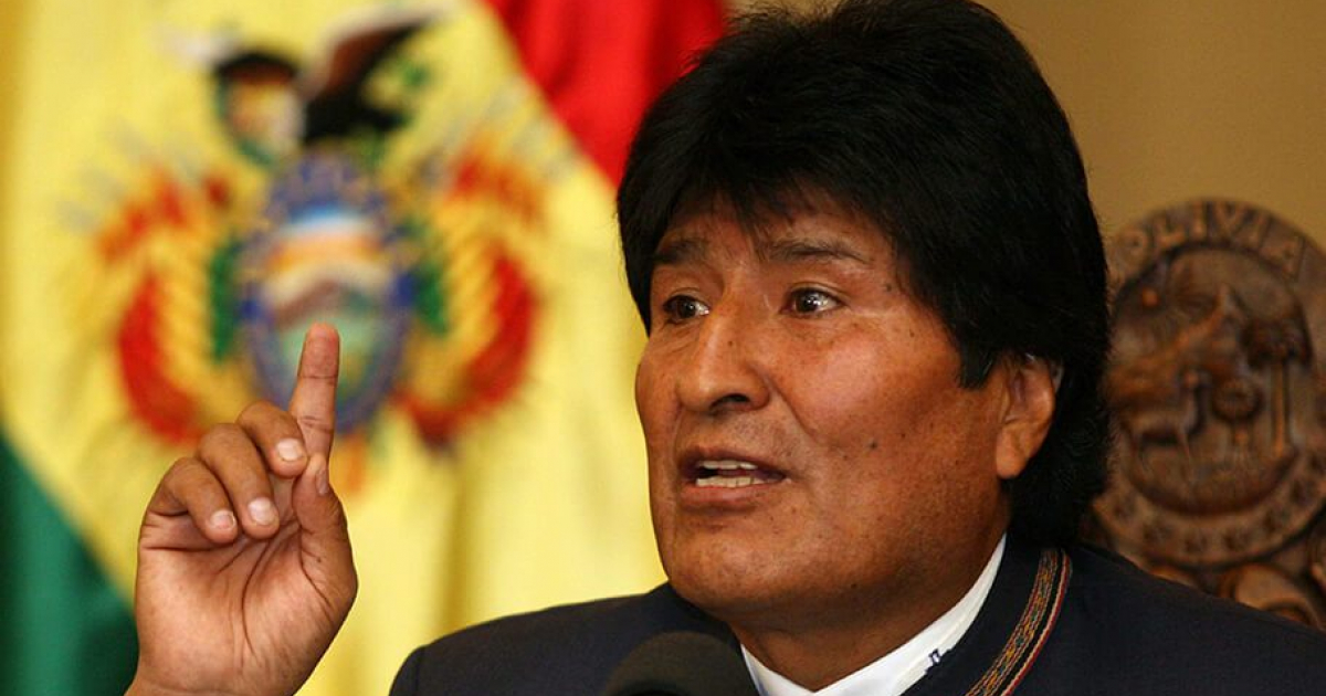 Evo Morales © El Norte