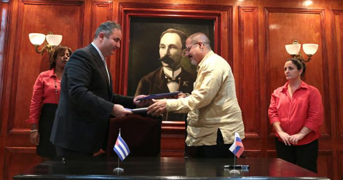 Cuba firma acuerdo con Rusia © Granma