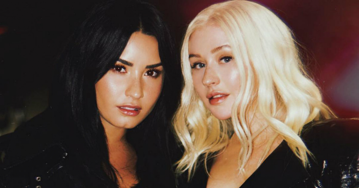 “Fall In Line”, es una colaboración con la superestrella Demi Lovato © Instagram/ Christina Aguilera