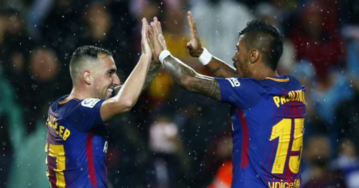 Paco Alcácer y Paulinho © Marca