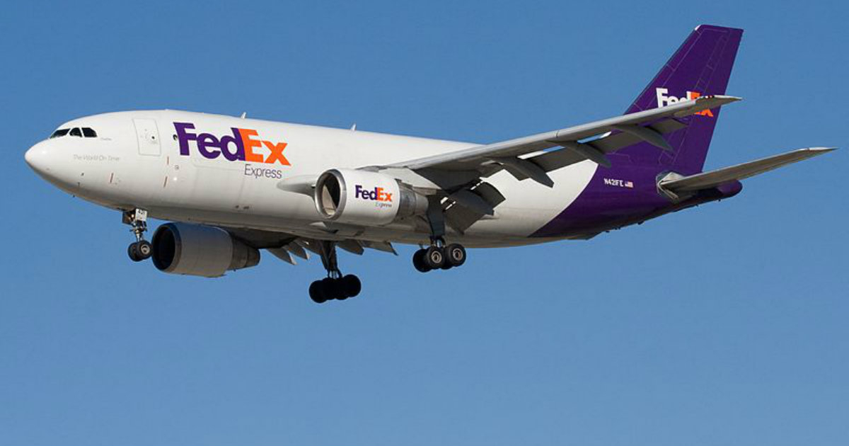 Avión de FedEx © Wikimedia