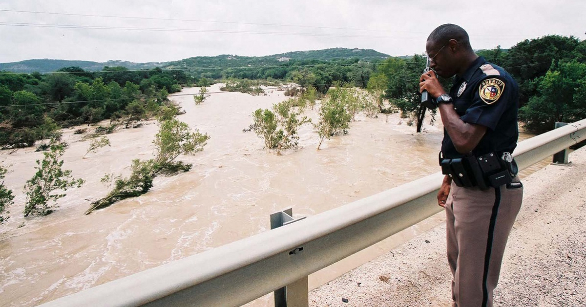 Inundación en San Antonio, Texas © Wikimedia Commons
