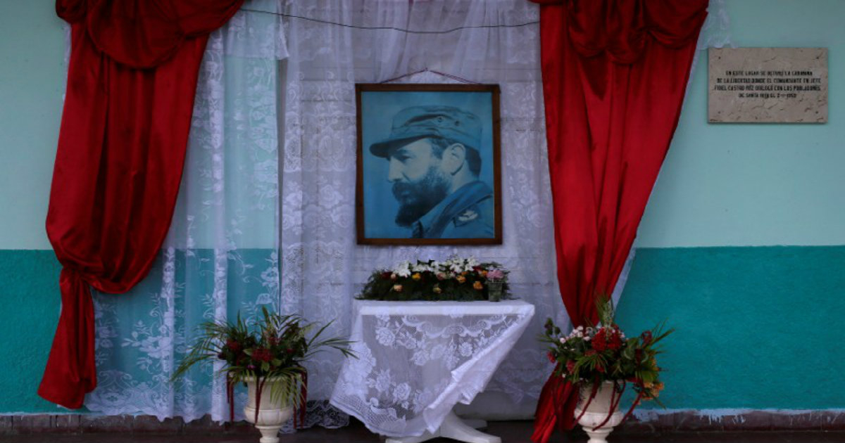 Altar Fidel © Reuters/ Enrique de la Osa