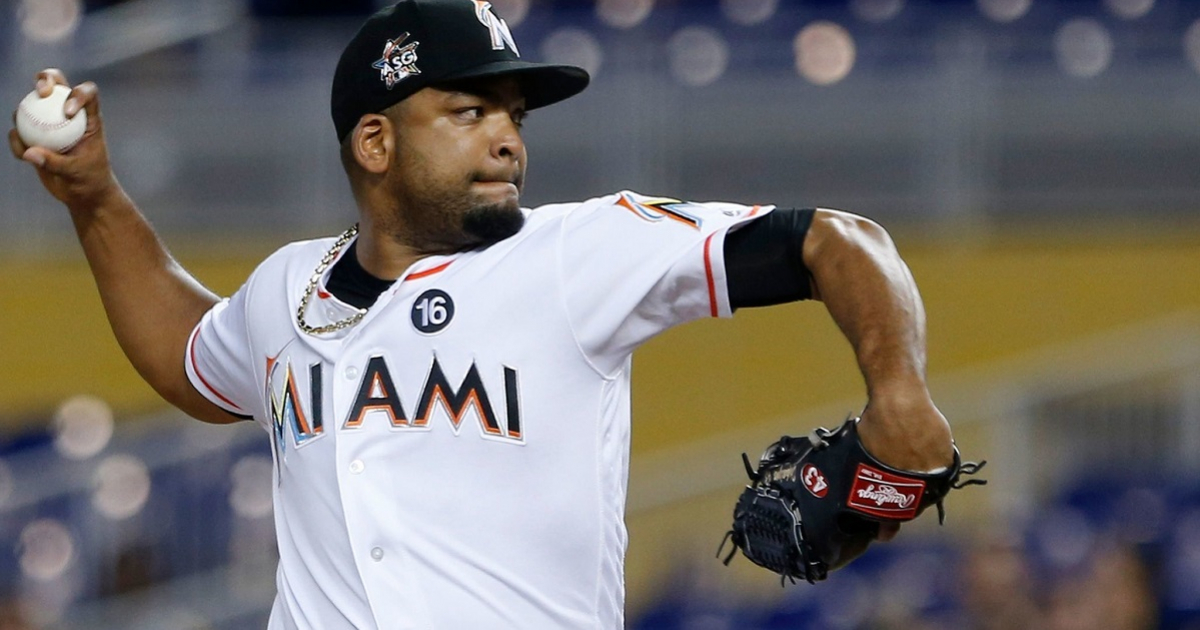 Odrisamer, dos faens formidables con los Marlins © Sun Sentinel