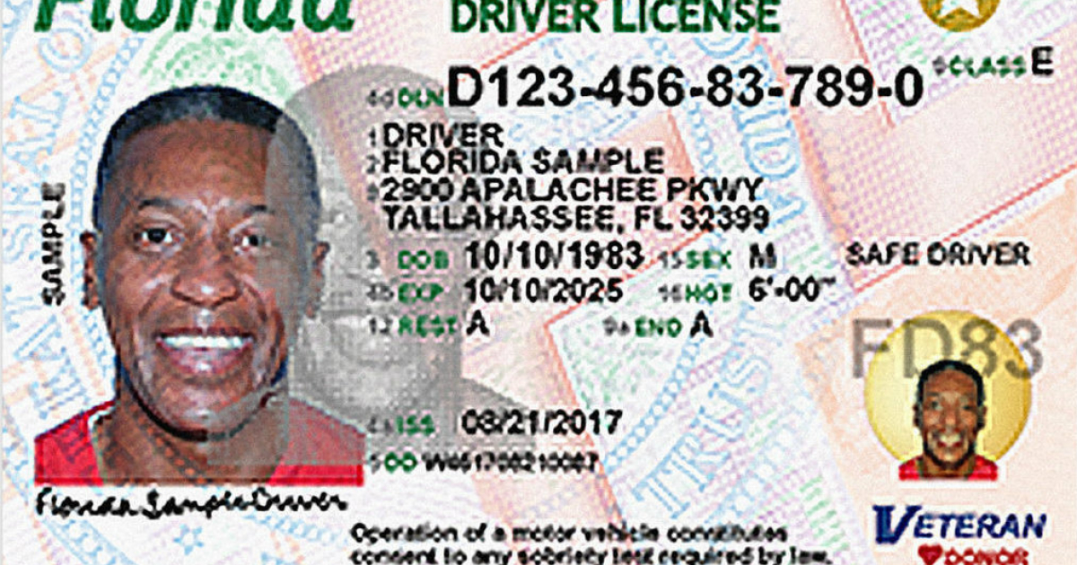 Licencia de conducir de un ciudadano de la Florida © Univision 