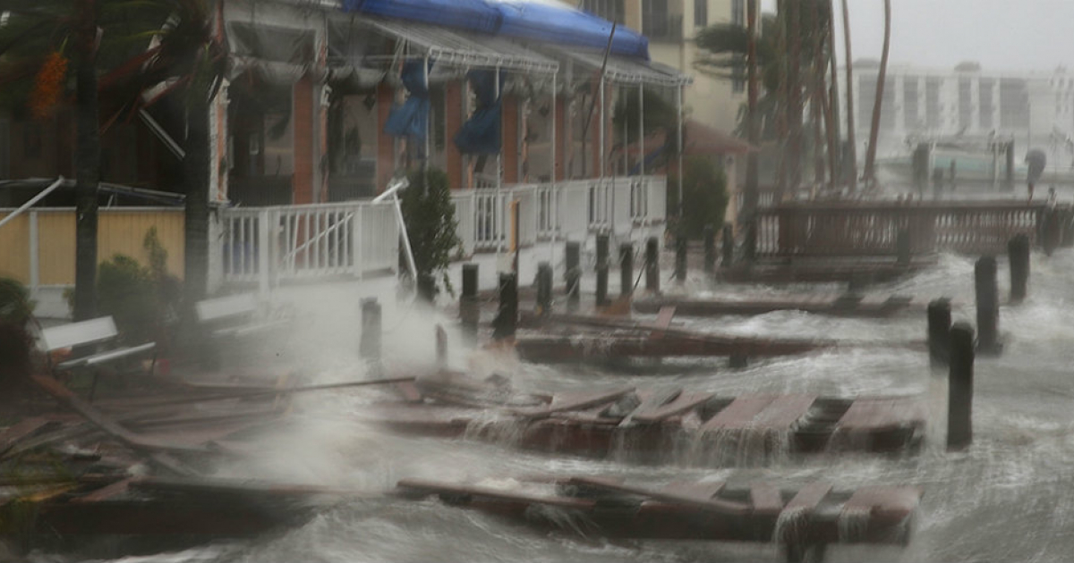 Las infraestructuras de Florida se han visto afectadas por el ciclón © New York State