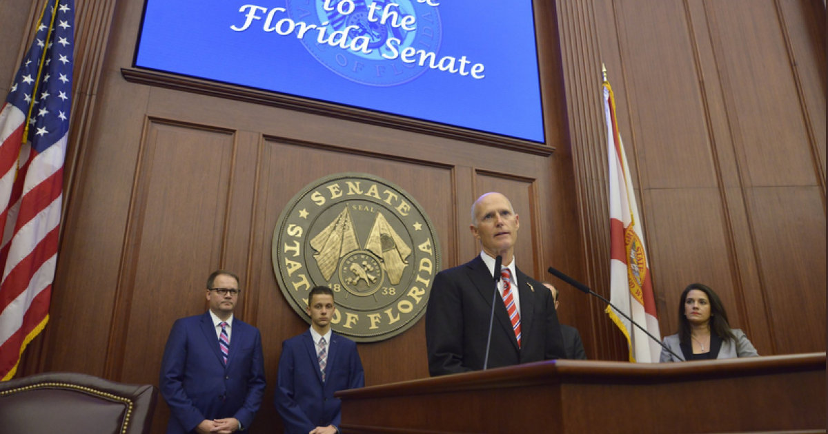 Senado de Florida © Twitter / Florida Senate