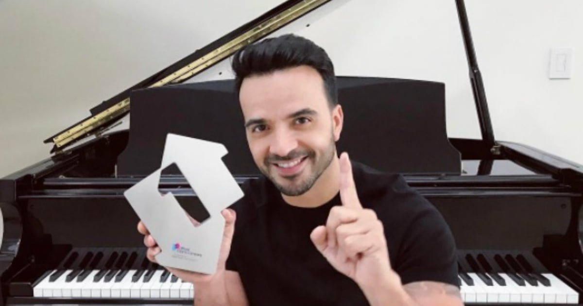 Instagram / Luis Fonsi © Luis Fonsi festejando el éxito de "Despacito" en Reino Unido